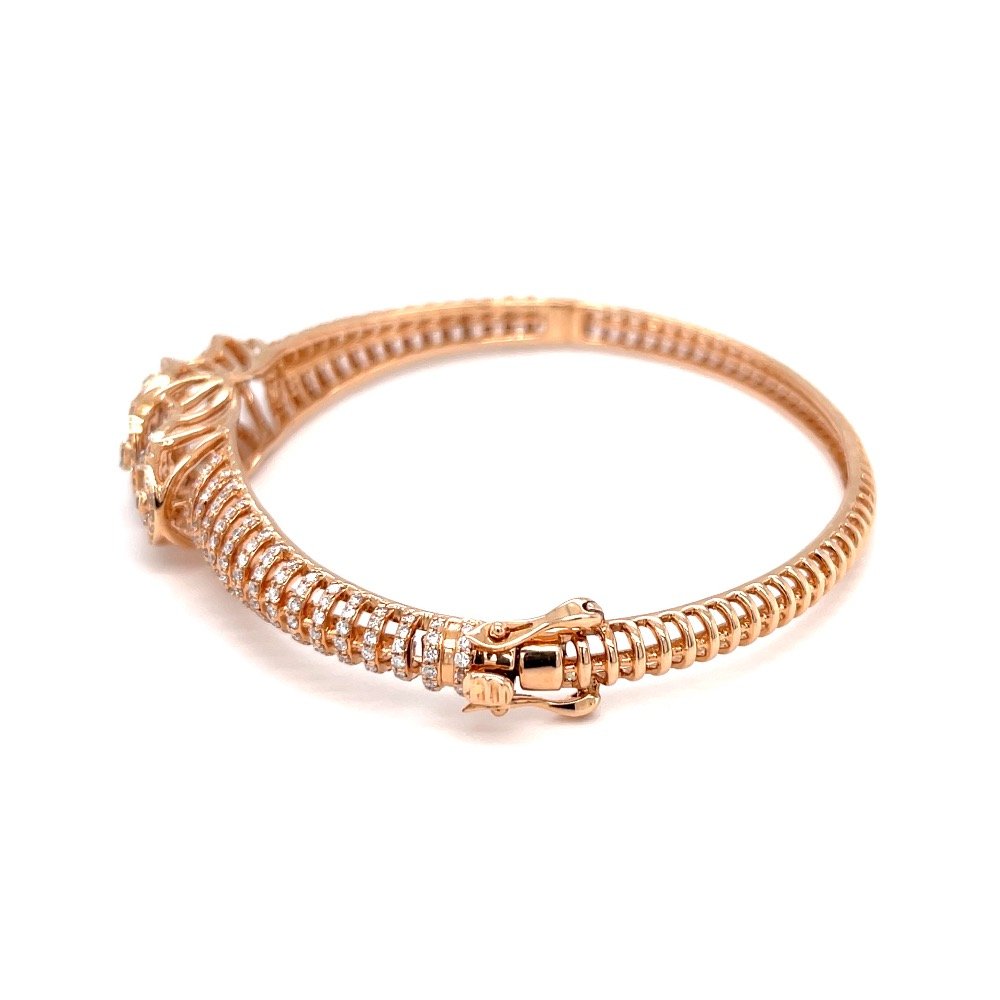 Rose Gold Daily Wear Diamond Bracelet